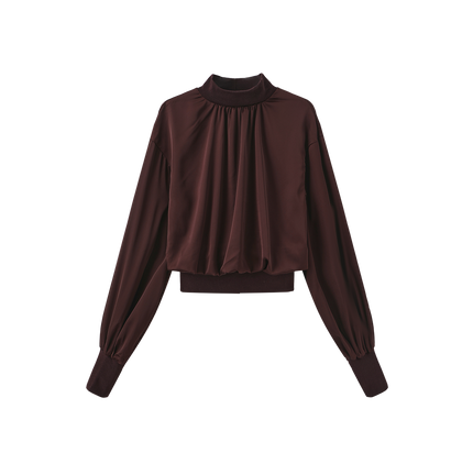 Hypnotic Knit Silk Top