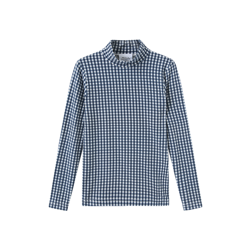 Billie Checked Turtelenck