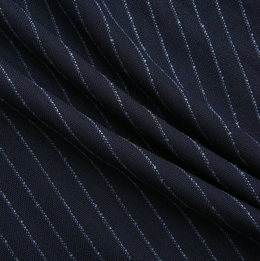 V Detail Pinstriped Jumper