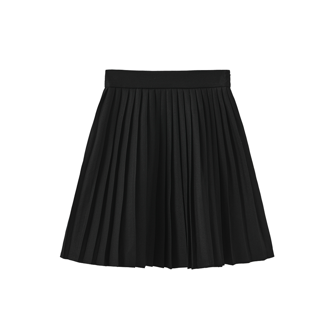 Reg Wool Pleat Skirt