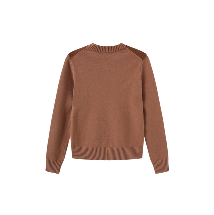 Jake Suede Front Sweater