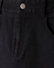 Denim Straight Maxi Skirt