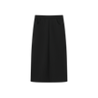 Ponti Side Zipper Maxi Skirt