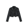 Tweed Single Button Blazer