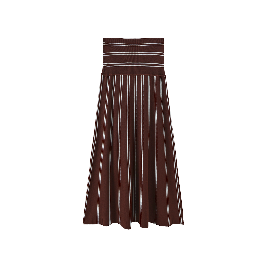 Liot Knit Stripe Skirt