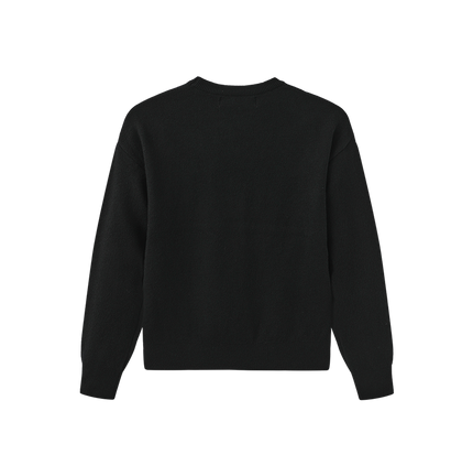 Textured Flower Sweater