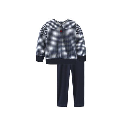 Billie Checked Sweatshirt Set
