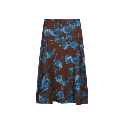 Colored Printed Skirt