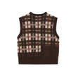 Mohair Plaid Vest