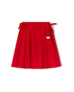 Tessa Embroidered Cherry Pleated Skirt
