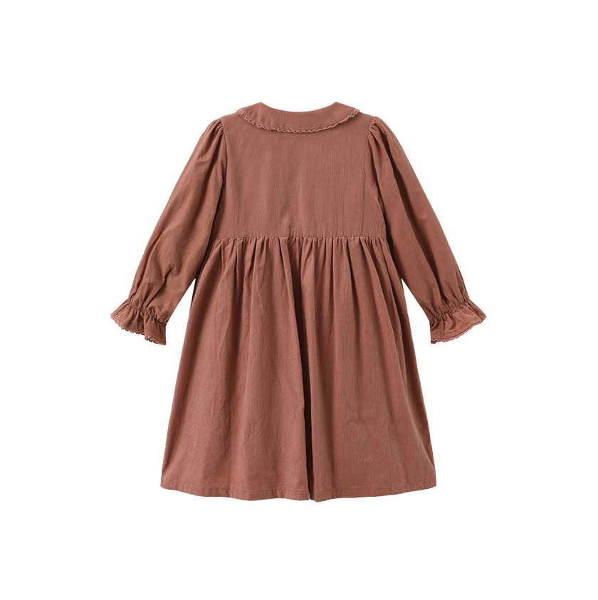 Peer Smocked Top Button Down Dress