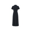 Contrast Stitch Midi Dress