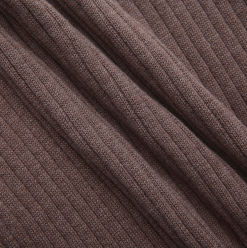 Sport Stripe Ribbed Knit Top