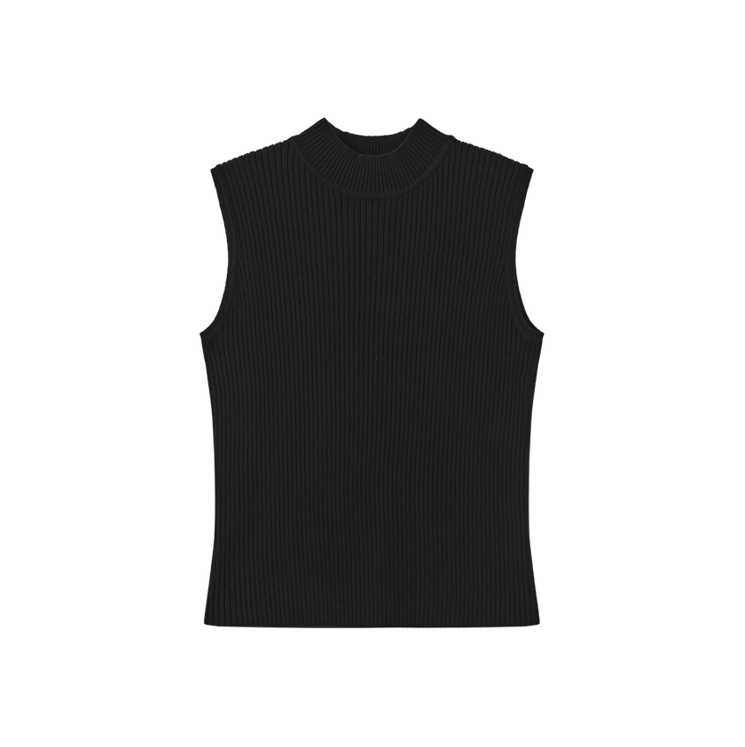 Thick Ribbed Knit Tank