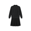Sweatshirt Pleated Dress