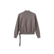 Brooch Wrap Knit Top