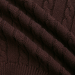 Cable Knit Polo Sweater