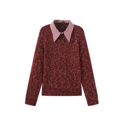 Collared Chunky Sweater