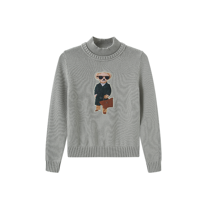 Dante Patch Detail Sweater