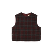 Kim Checkered Wool Vest