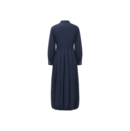 Drawstring Raincoat Dress
