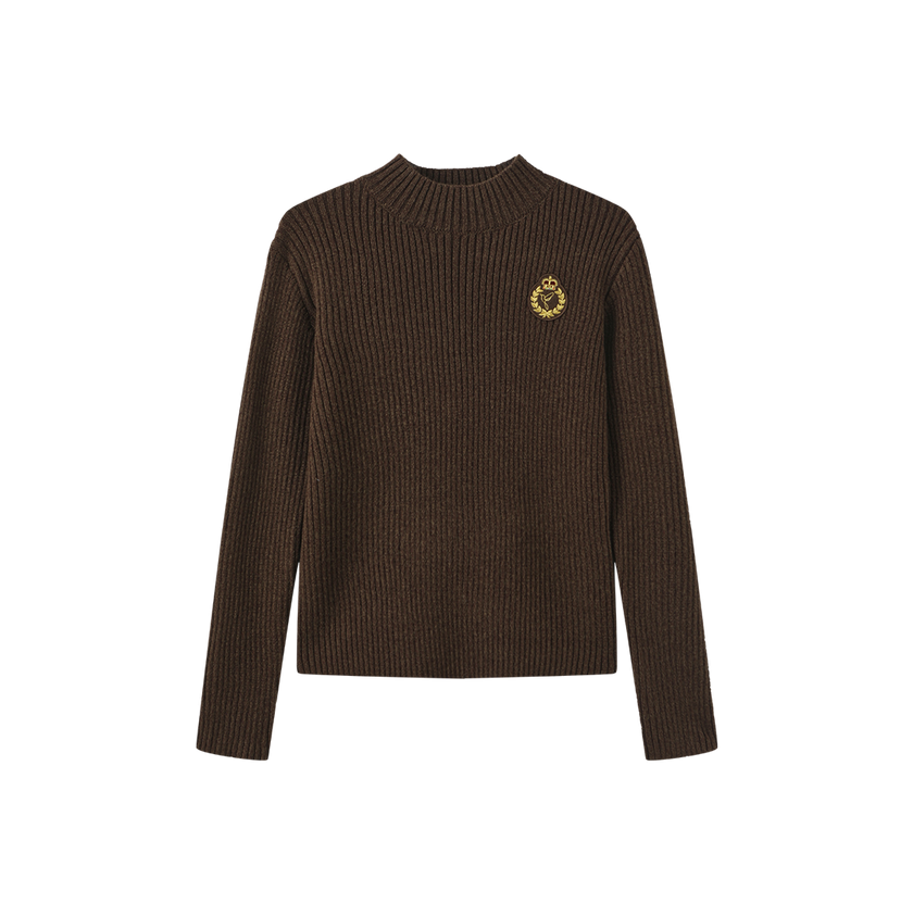 Speckled Knit Top