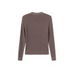 Sport Stripe Ribbed Knit Top