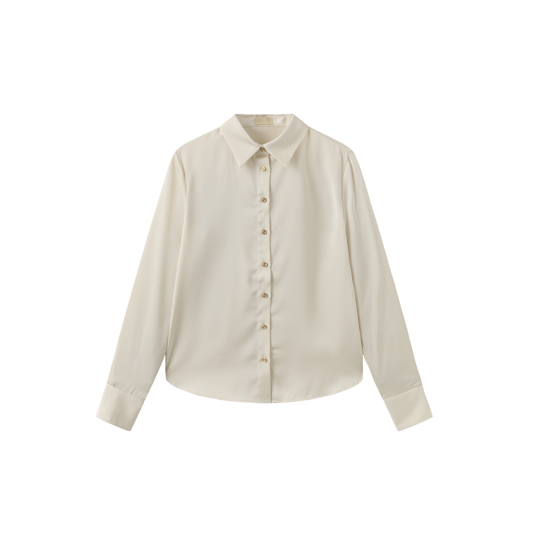 Camit Button Down Silk Blouse