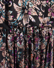 Mesh Velvet Detailed Dress