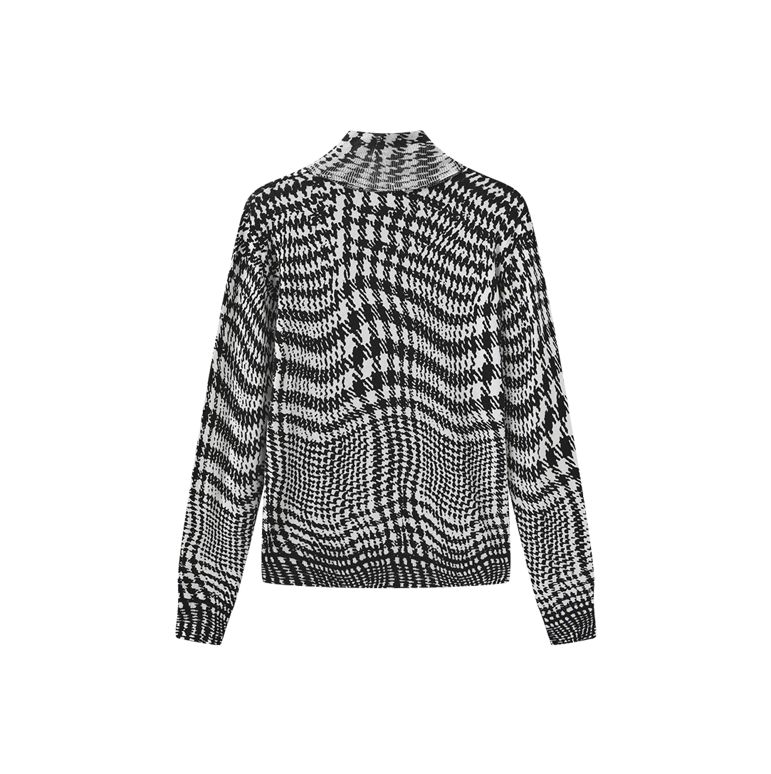 Turtleneck Knit Top
