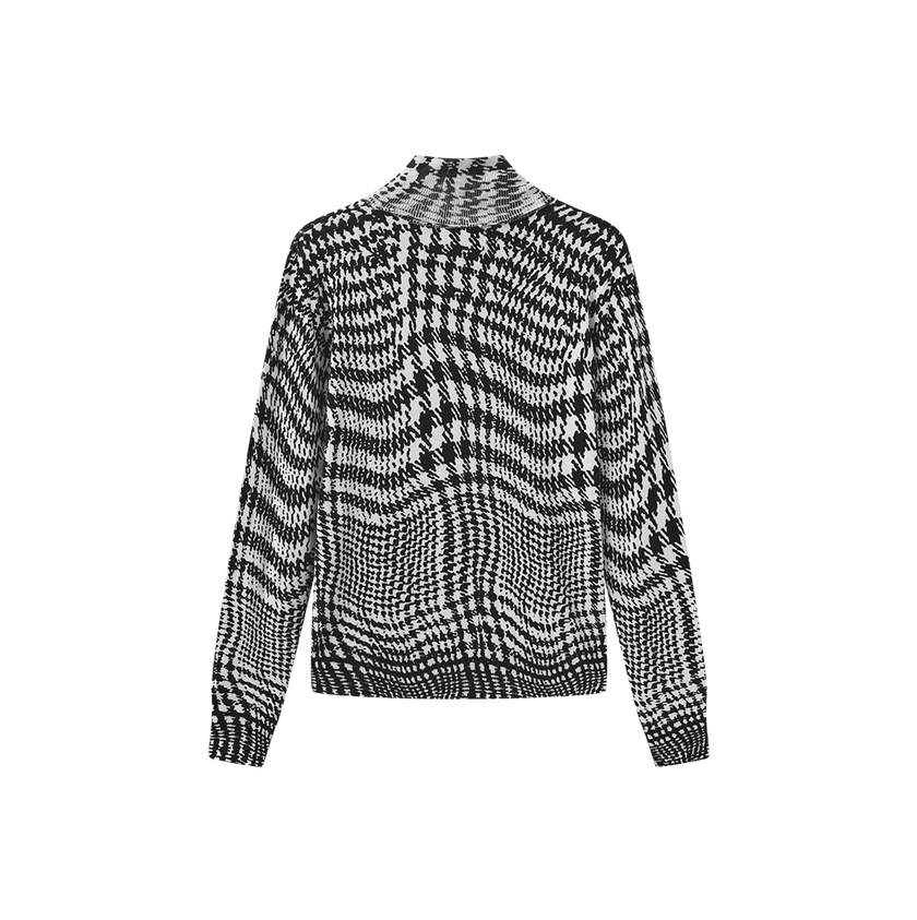 Turtleneck Knit Top