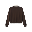 Elma Velvet Trimmed Scuba Sweatshirt
