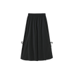Poplin Bow Detailed Midi Skirt