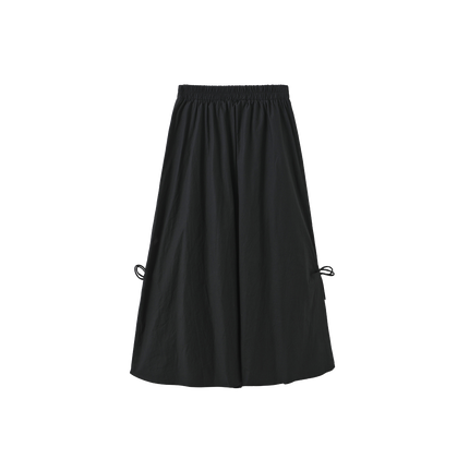 Poplin Bow Detailed Midi Skirt
