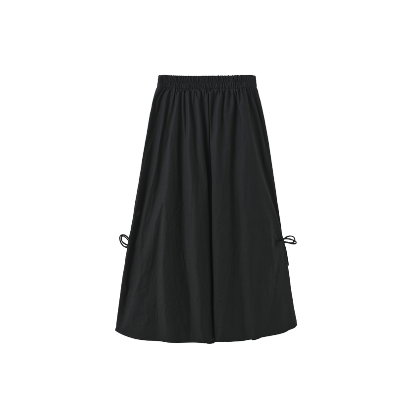 Poplin Bow Detailed Midi Skirt