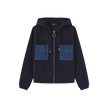 Knit Double Pocket Zip Sweater