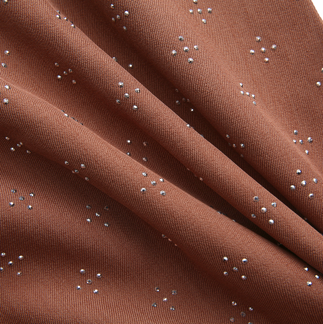 Elastic Waist Drop Pleated Jumper