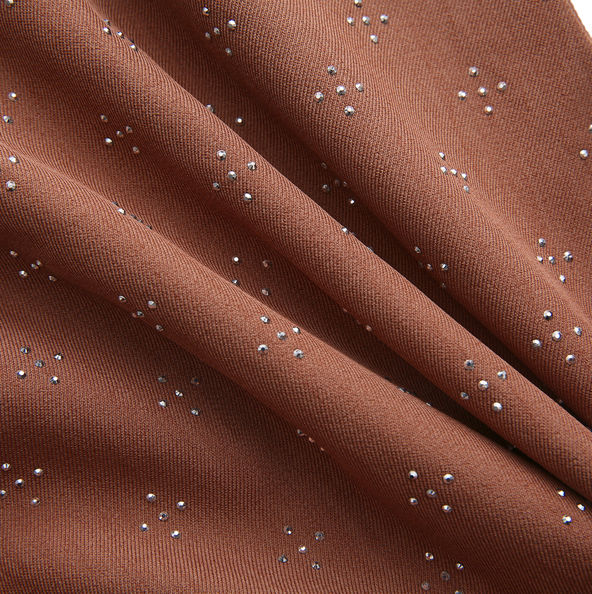 Elastic Waist Drop Pleated Jumper