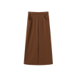 Ponti Side Zipper Maxi Skirt