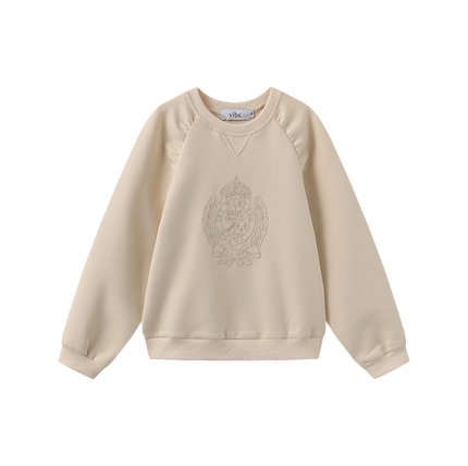 Gathered Shoulder Seam Sweatshirt