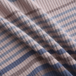 Ribbed Stripe Button Top
