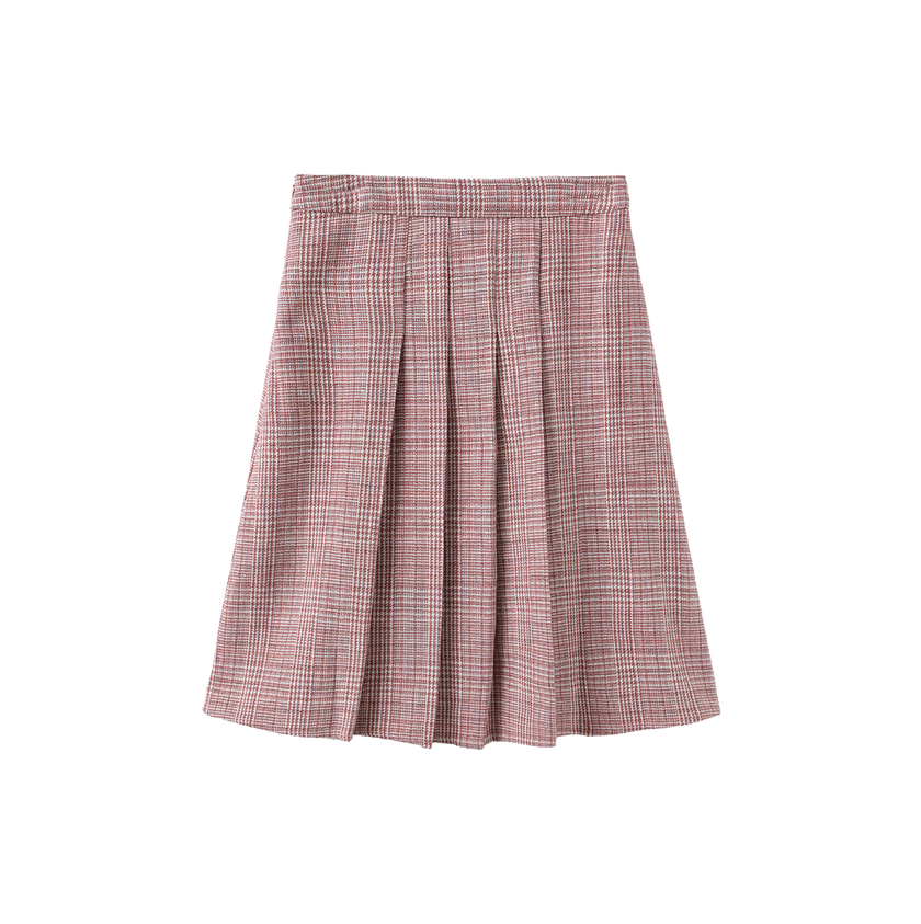 York Plaid Skirt