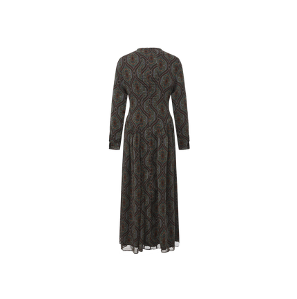 Fitted Full Printed Dress