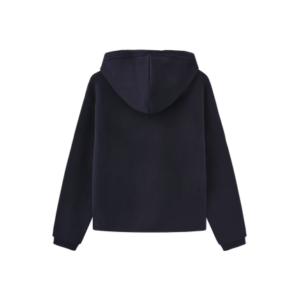 Knit Double Pocket Zip Sweater