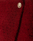 Tore Boiled Wool Wrap Skirt