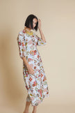 Bold Print Linen dress