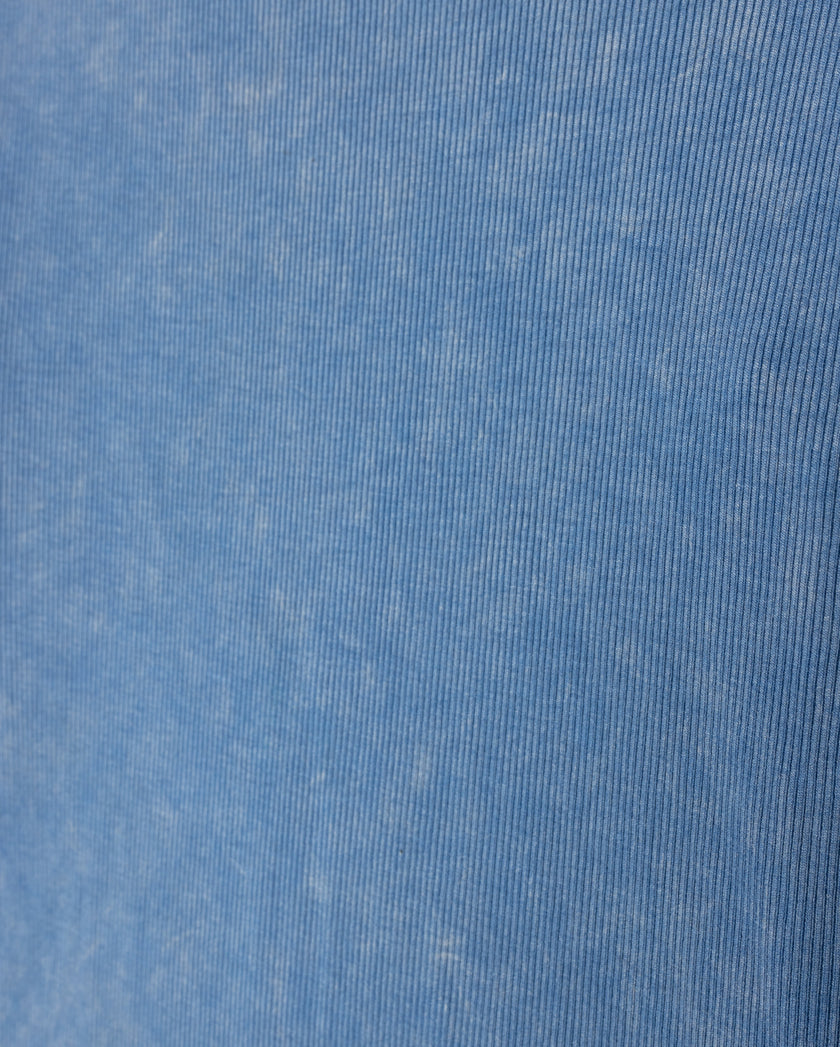 Mineral Wash Ribbed Tee