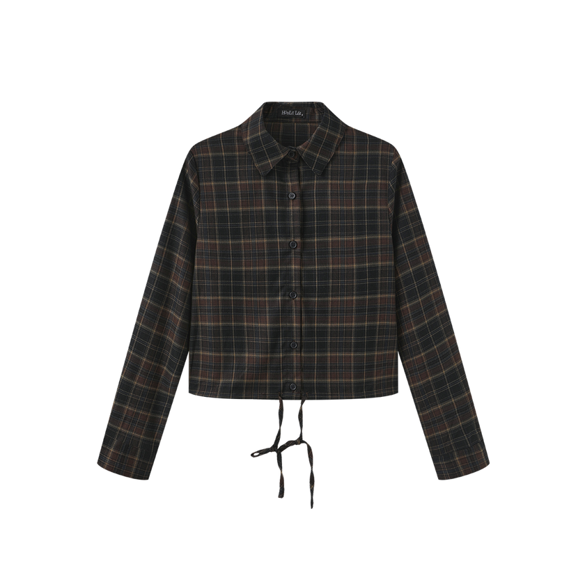 Tie Button Down Blouse
