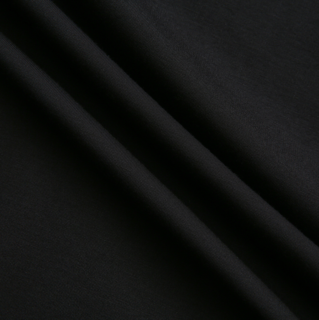 Padded Shoulder Slinky V Robe