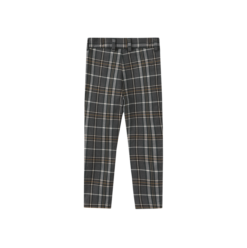 Brace Plaid Pants